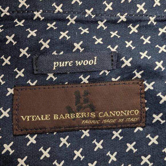 NWOT Suitsupply Vitale Barberis Canonico Ivory Flannel Wool Pants EU50 W32xL31 - Picture 4 of 6